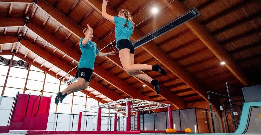 Tirol: Zahmer Kaiser Trampolinpark - The “jumping time includes everything” advantage, and why 1 hour can feel short