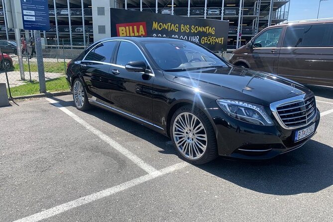 Transfer from Vienna airport to Bratislava - Choosing Between Mercedes E-Class, S-Class, or Van