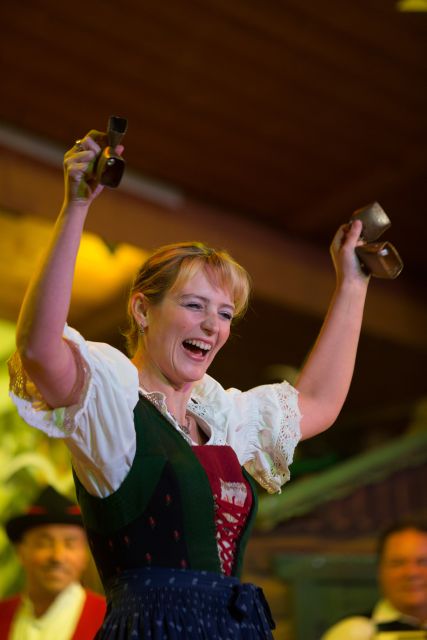 Tyrolean Evenings Family Gundolf in Innsbruck - Stage highlights: shoe-slapping, singing saw, and the “how do they do that” instruments