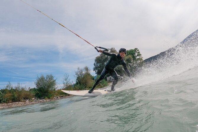 UP STREAM SURFING - The new way of surfing a river - Equipment, wetsuit rentals, and what your $129.86 buys