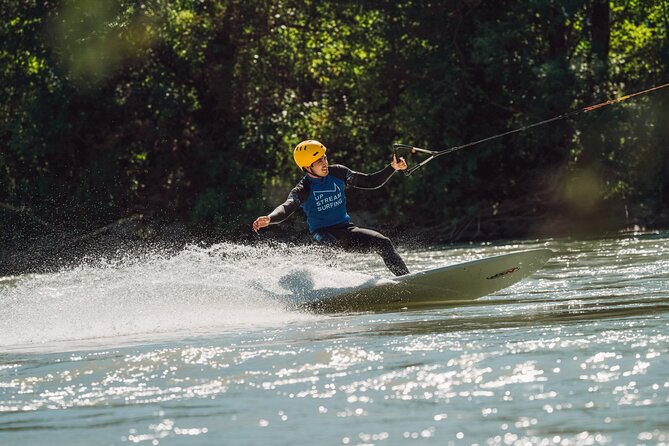 UP STREAM SURFING - The new way of surfing a river - Getting to Hans-Flöckinger-Promenade 199 (and parking tip that saves time)