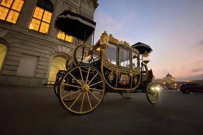 Vienna: 60 min. Imperial E-Carriage Sightseeing Tour with Drinks - Albertinaplatz Meeting Point to the Ringstrasse Loop
