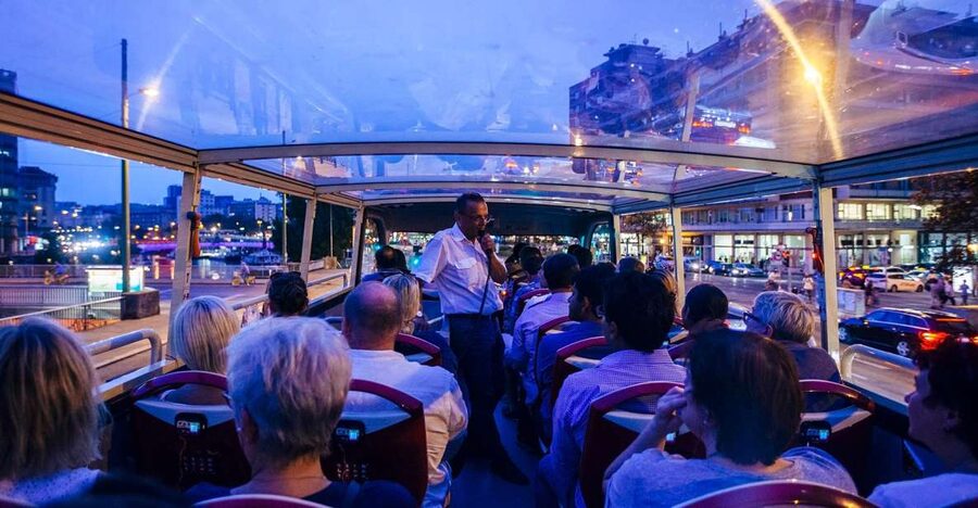Vienna: Big Bus Evening Sightseeing Bus Tour with Live Guide - Choosing Seats for Better Views, Including the Prater Side