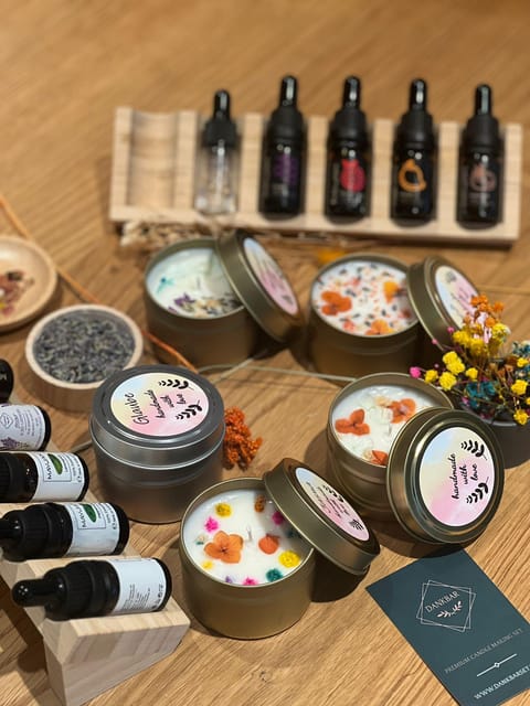Vienna: Candle making Workshop - The workshop flow, from mixing oils to pouring your candle