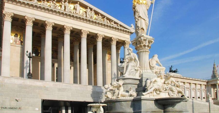 Vienna: City Center Guided Walking Tour - Where the tour begins on Maria-Theresien-Platz