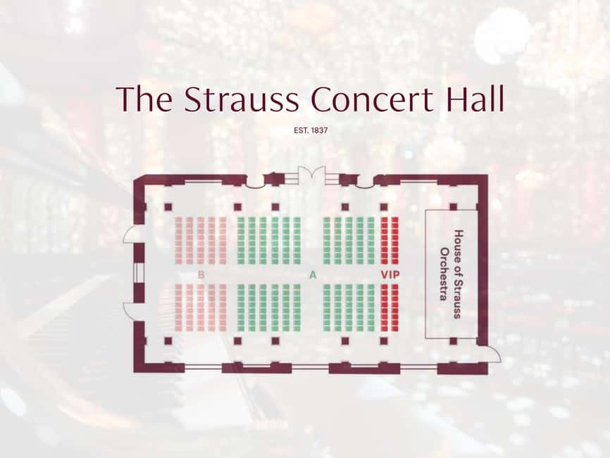 Vienna: Classical Concert in the historic 1837 Strauss-Hall - Entering Vienna’s Strauss-Hall, where the room matters