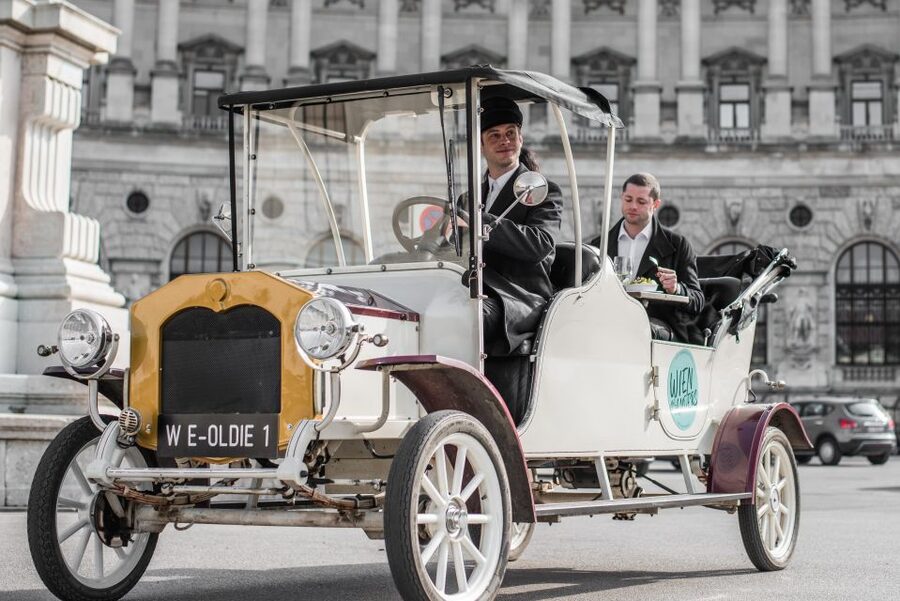 Vienna: Culinary Sightseeing Tour in an Electric Vintage Car - Language Options and the Comfort of Having Two Layers of Guidance