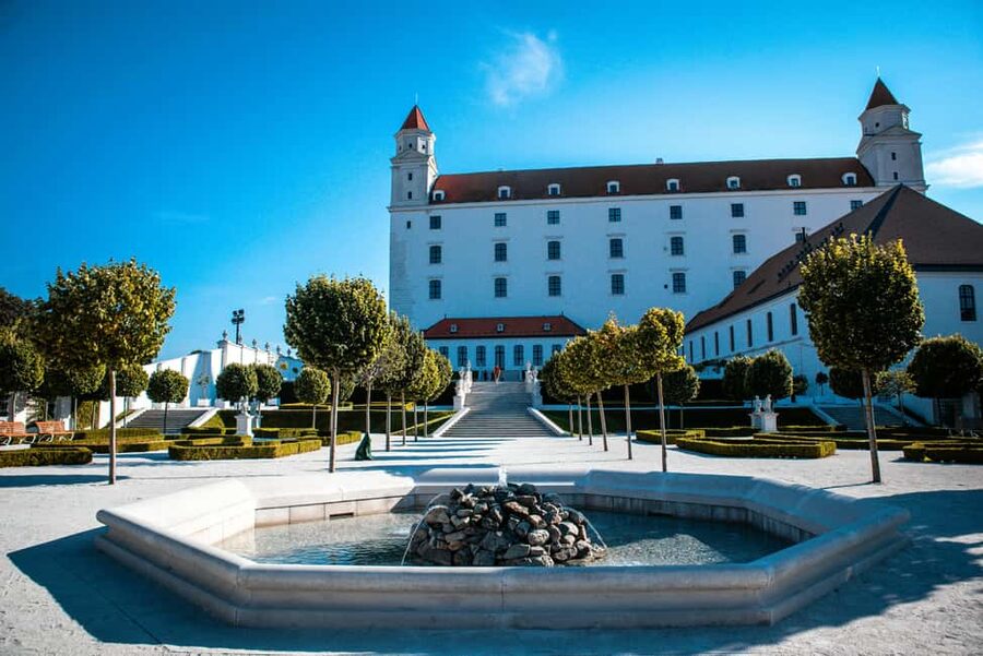 Vienna: Guided Bratislava & Devín Castle Tour via Hainburg - Bratislava Castle: the view is worth it, but the stories are what tie it together