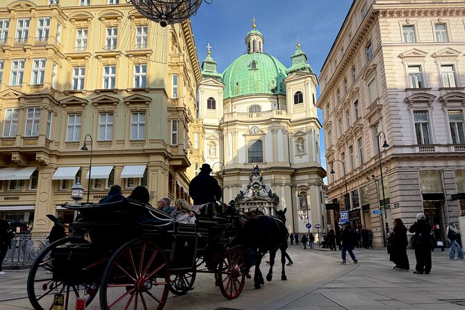 Vienna Guided Food Tour with 8 Food Tastings & A Secret Dish - Kurrentgasse 10 and Old Cobblestones, Plus the Ankeruhr Clock
