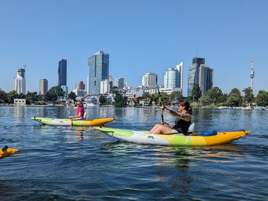 Vienna: Guided Kayaking Tour - On the Water Around Vienna’s Old Danube: Sights, Animals, and the Real Pace