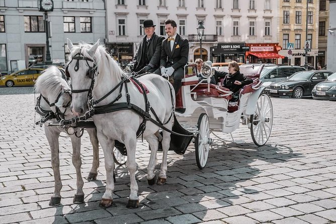 Vienna Horse-Drawn Carriage Ride with Sparkling Wine and Food - Key highlights at a glance