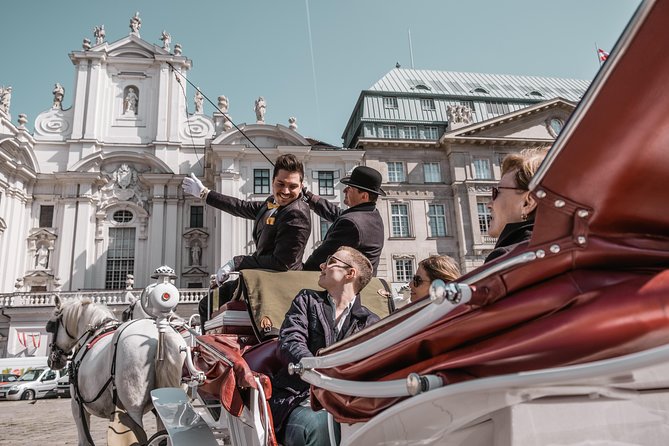 Vienna Horse-Drawn Carriage Ride with Sparkling Wine and Food - The sights you actually pass, from Burgtheatre to Graben