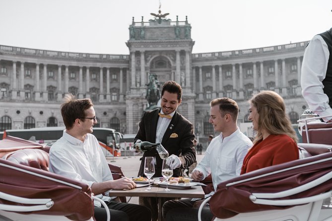Vienna Horse-Drawn Carriage Ride with Sparkling Wine and Food - The food and sparkling wine portion that keeps the ride fun