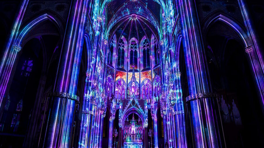 Vienna: Light of Creation Votive Church Immersive Light Show - Before you go: vouchers, timing, and the no-bathroom reality