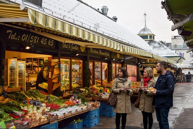 Vienna Market Private Gourmet Tour: Local Tastes and Drinks - Naschmarkt tastings: cheese, cured meat, Austrian wine, and a beer pairing
