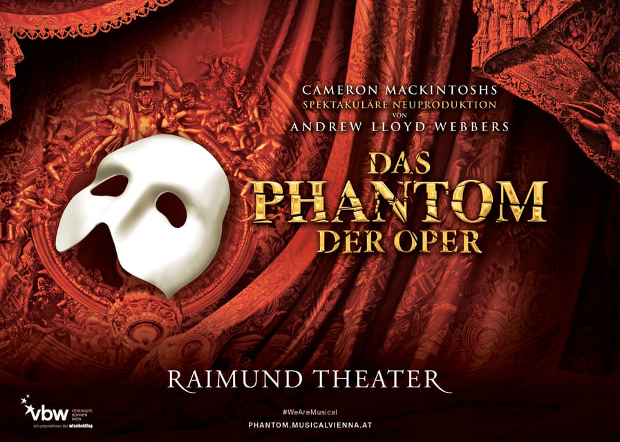 Vienna: Musical Tickets THE PHANTOM OF THE OPERA - Key things that make this Phantom night work