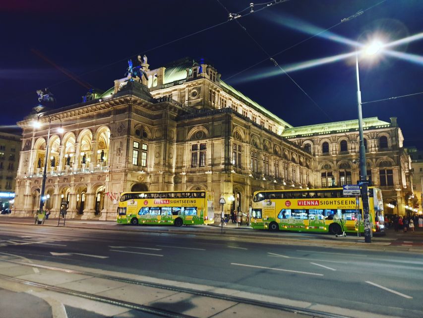 Vienna: Panoramic Night Tour by Bus - Vienna’s Night Glow, Delivered by Bus in One Hour