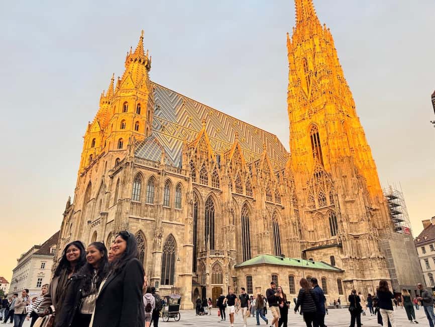 Vienna Private Full Day Tour – Tickets to Schönbrunn & Lunch - Old Town landmarks: Roman ruins, plague symbolism, and church beauty