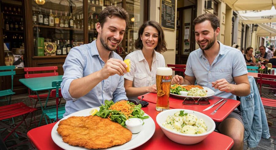 Vienna Private Full Day Tour – Tickets to Schönbrunn & Lunch - The classy-cool Vienna route: Michaelerplatz, the National Library, and the State Opera area