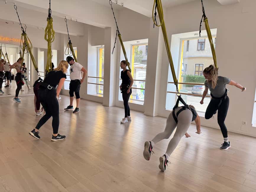 Vienna's Most Fun Workout: Bungee Fitness Training - Harness Time and Instructor Coaching, The Part That Makes It Feel Safe