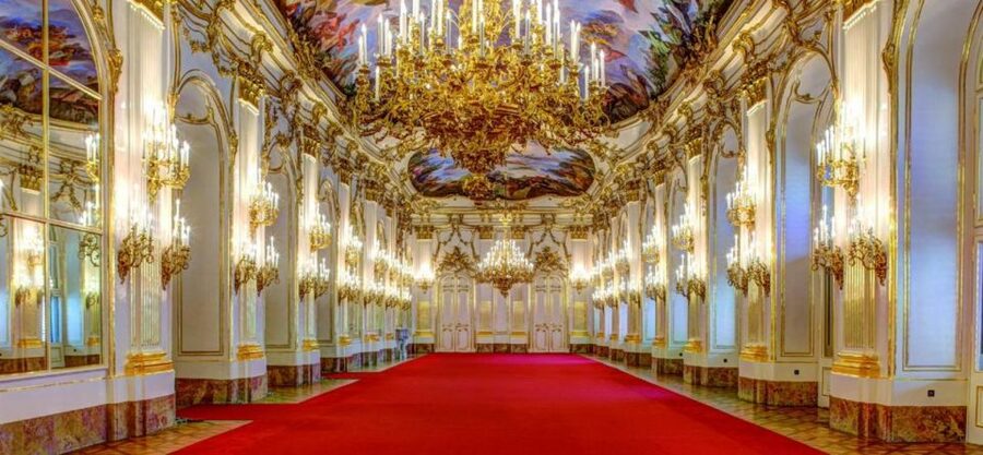 Vienna: Schönbrunn Palace & Garden Skip-the-Line Guided Tour - Carousel Room and Hall of Ceremonies: Paintings With Purpose