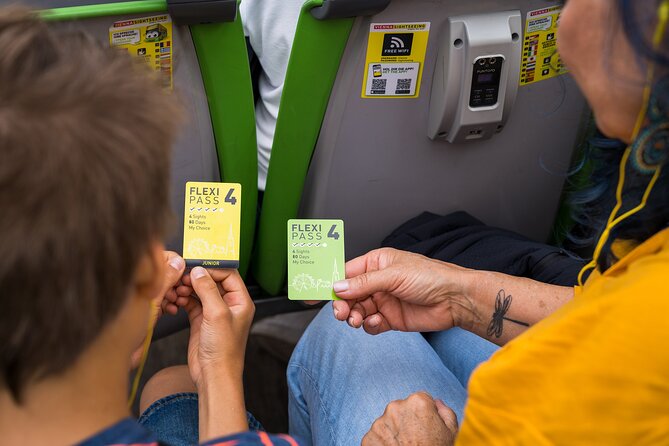 Vienna Sightseeing FLEXI Pass - Danube Tower, Danube cruise, and Wiener Riesenrad for skyline variety
