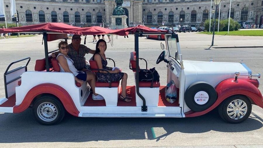 Vienna: Sightseeing Tour in a 1920s Classic Style Car - The main sights you’ll see from the car: Albertina, the Ringstraße, and the big opera energy