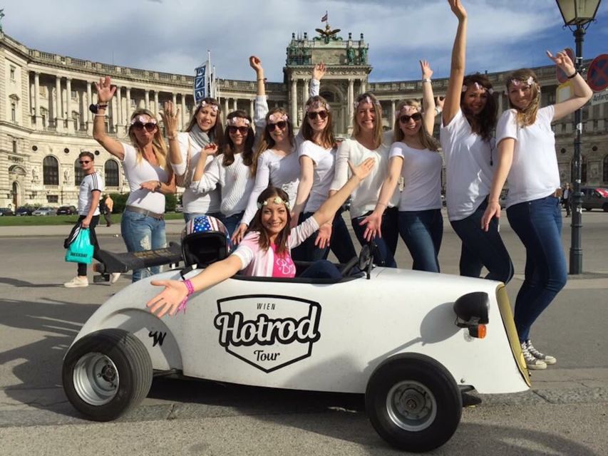 Vienna: Sightseeing Tour in Hotrod - Ring Road speed and Danube Canal open-road energy