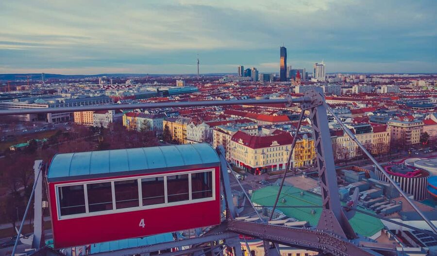 Vienna: Skip-the-cashier-desk-line Giant Ferris Wheel Ride - Panorama museum at the entrance, what you’ll get before you ride