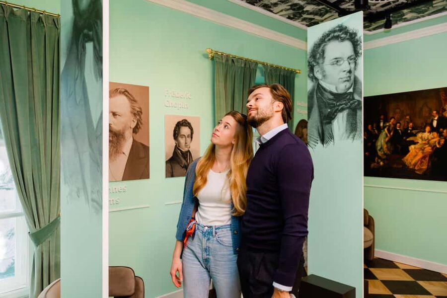 Vienna: Strauss Museum – Music&History in Historic 1837 Hall - The Strauss Concert Hall: where Johann I, Johann II, Josef, and Eduard fit together