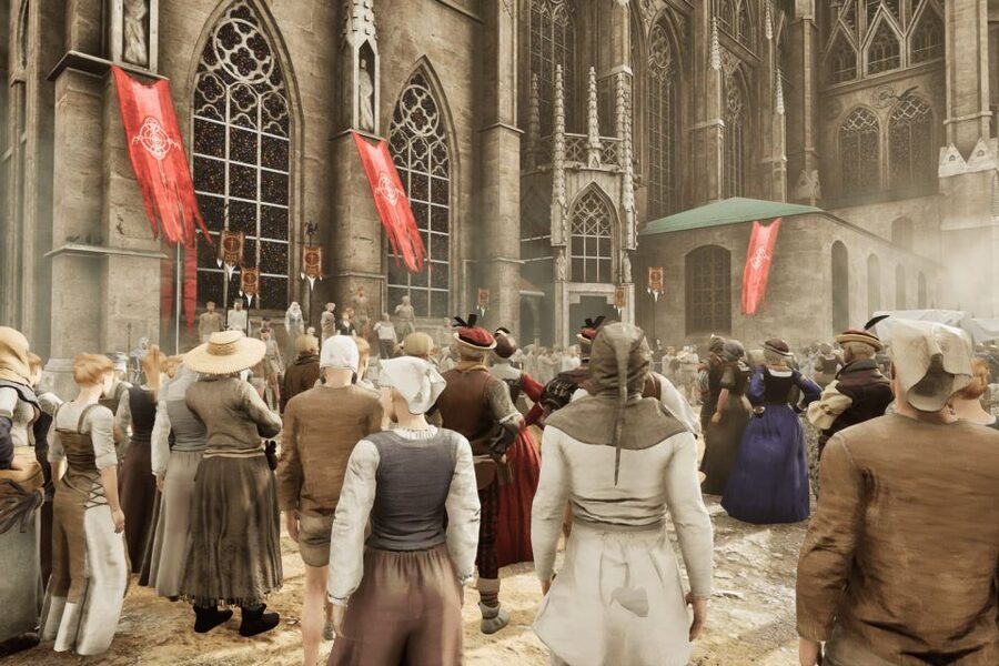 Vienna: Time Traveling Virtual Reality Sightseeing Tour - How the VR Works on the Street
