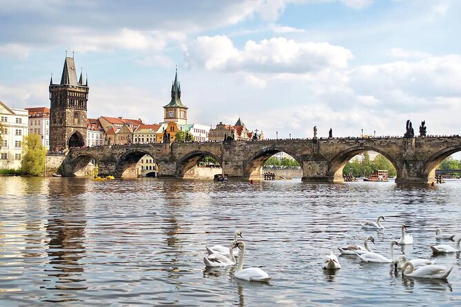 Vienna to Prague: Full-Day Private Tour with Guide and Transfers - Charles Bridge: Medieval Engineering and Real-Time City Energy