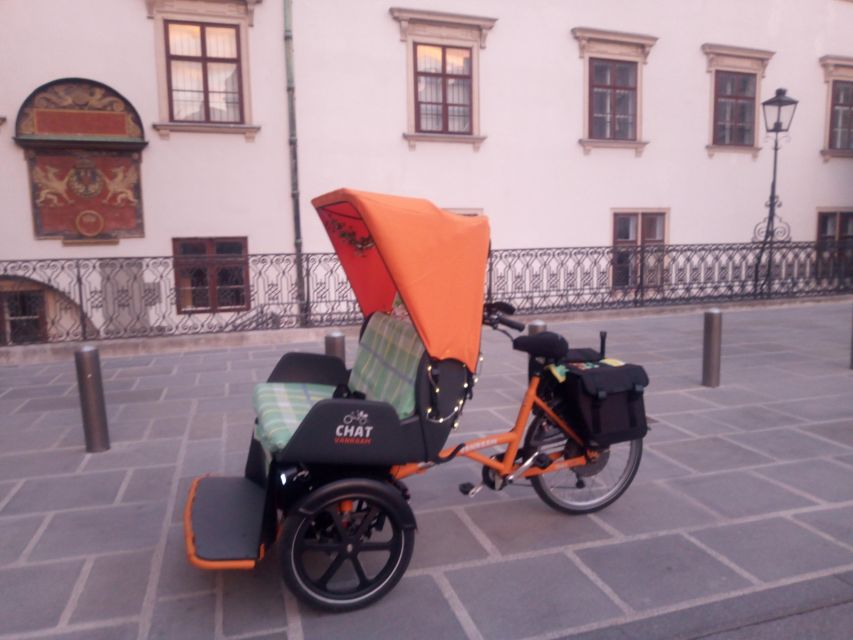 Vienna: Tour RAXI (electric rickshaw) 3 hours in Vienna - A two-person electric rickshaw beats Vienna’s foot pace