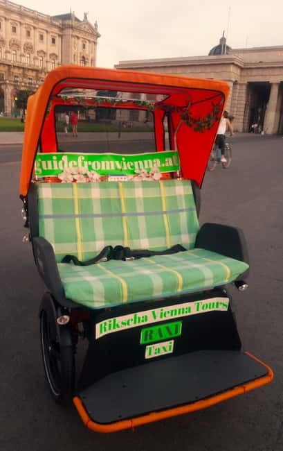 Vienna: Tour with locals in RAXI electric rickshaw - Hofburg Palace: A quick taste of imperial power, not a whole museum marathon