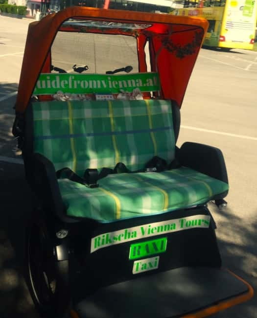 Vienna: Tour with locals in RAXI electric rickshaw - Panoramic views and where you’ll end up: from Reichsbrücke to Musikverein