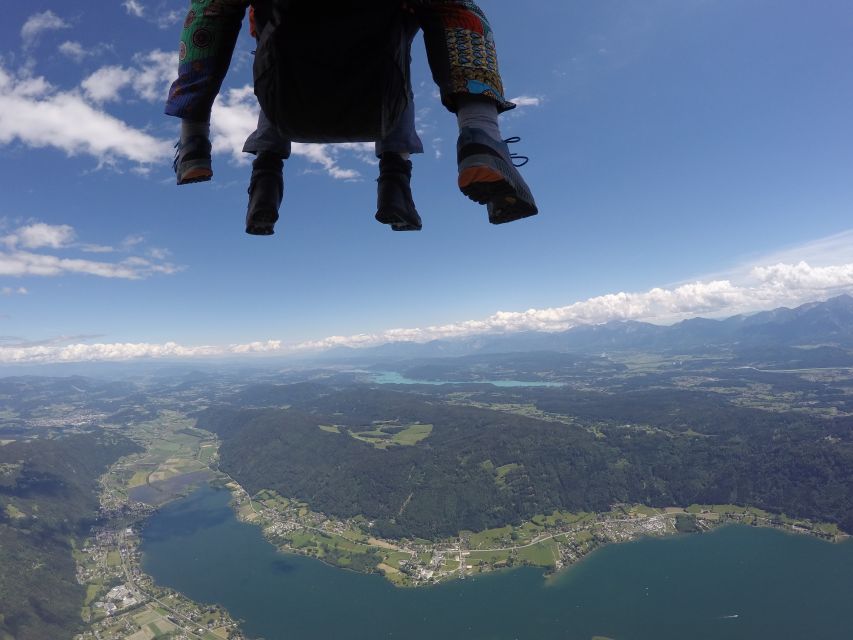 Villach/Ossiachersee: Paragliding "Action" Tandemflug - Landing back on terra firma: stress-free matters more than you think