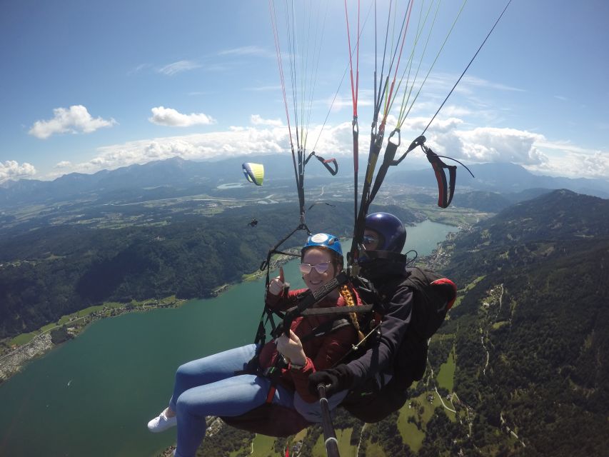 Villach/Ossiachersee: Paragliding "Panorama" Tandemflug - Why Ossiacher See and Gerlitzen Alpe make this flight special