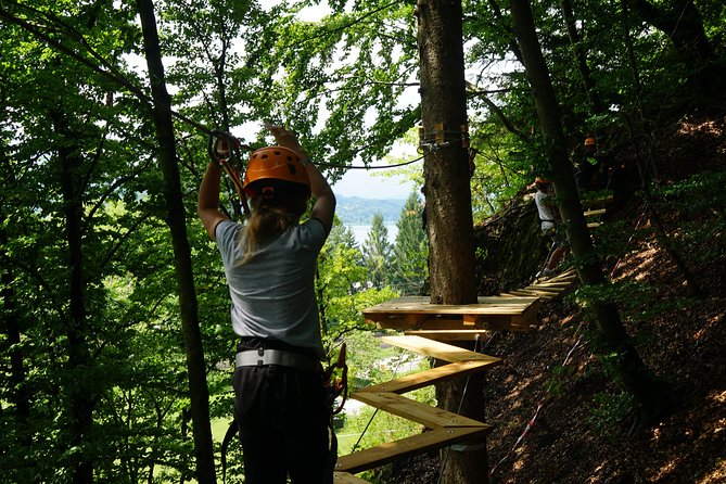 Waldseilpark Wörthersee - What height up to 12m means for comfort