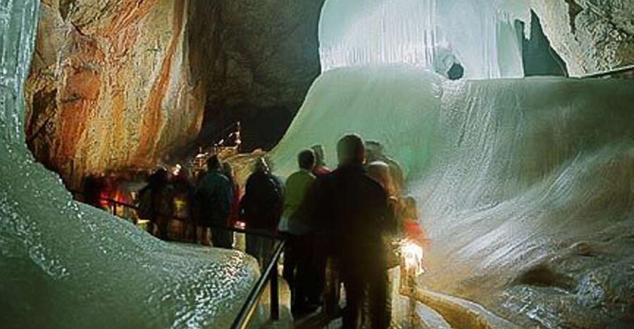 Werfen Ice Caves Private Tour - The gondola ride and the hike to the Ice Cave