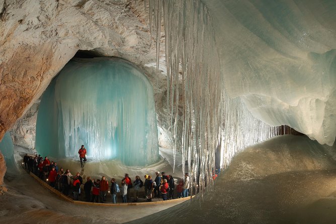 Werfen World's Largest Ice Caves and Golling Waterfalls Tour - What to wear for ice caves and waterfall weather