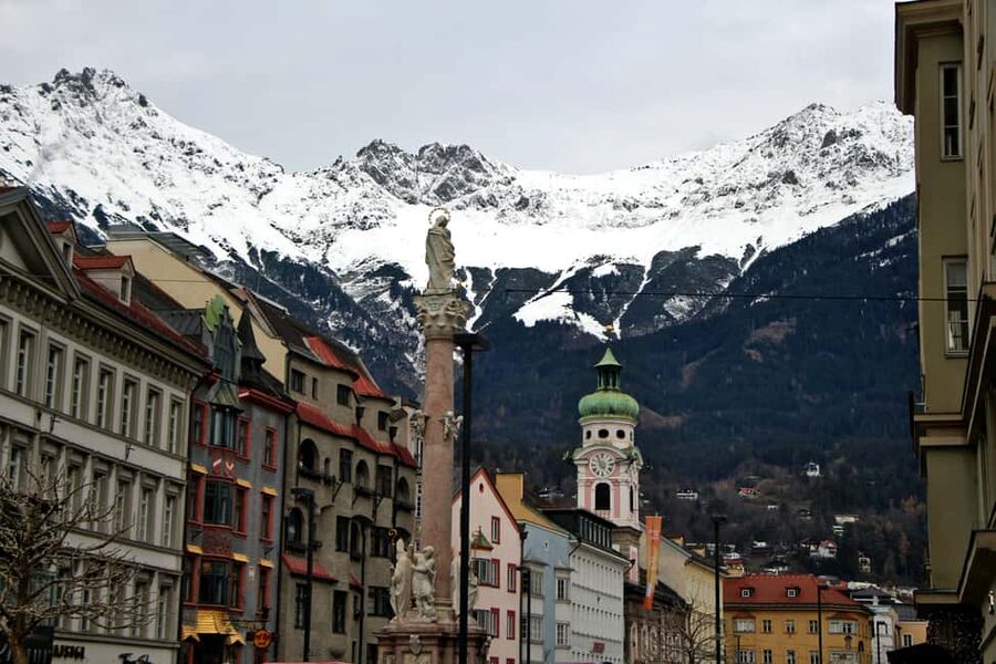 Winter Magic of Innsbruck: Christmas Spirit & Alpine Views - A winter walking tour that starts at your hotel