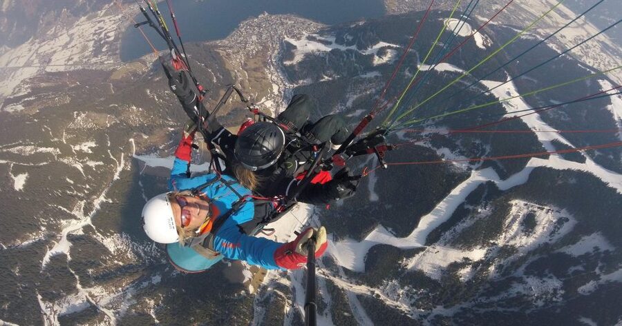Zell am See: Paragliding Tandem Flight - Summer option: normal flight versus thermal updrafts