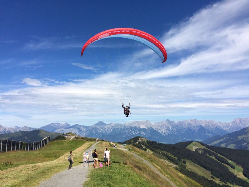 Zell am See: Schmittenhöhe Tandem Paragliding Flight - Meeting point to mountain ride: plan for the cable car ticket